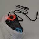 Wireless Switch Controller for Nintendo Switch/Switch 2/Lite/OLED Controller, Switch Controller with a Mouse Touch Feeling on Back Buttons, Extra Switch Pro Controller with Wake-up,Programmable, Turbo Function (Red+Blue)