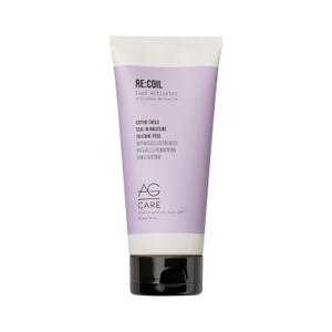 AG Care Re:Coil Curl Activator Curl Cream with Keratin Amino Acids - Ultra-Nourishing Curly Hair Cream for Defined, Healthy Curls, 6 Fl Oz (6 Fl Oz (Pack of 1))