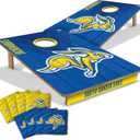 YouTheFan NCAA 2 x 3 Wood Cornhole Game with Logo Bags (South Dakota State Jackrabbits)