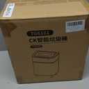 Bathroom Trash Can Automatic Touchless 2.7-Gallon Slim Waste BinStainless Steel & Dog Proof Design for Bedroom, Office,and Living Room