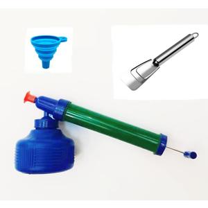 Diatomaceous Earth Applicator Garden Puffer Duster Powder Duster (Green)
