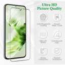 Pokolan 3 Pack Screen Protector for Samsung Galaxy S25 Plus 6.7 Inch, 9H Tempered Glass, Ultrasonic Fingerprint Unlock, Case Friendly Tempered Glass Screen Protector for Samsung Galaxy S25 Plus (Clear)