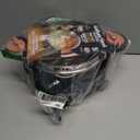 Gotham Steel 5 Quart Stock Pot Multipurpose Pasta Pot with Strainer Lid & Twist and Lock Handles, Nonstick Ceramic Surface Makes for Effortless Cleanup with Tempered Glass Lid, Dishwasher Safe (Graphite)