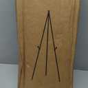 3PCS Black Easel Stand for Wedding Sign Stand, 66 Inch Lightweight Adjustable Art Easel for Display, Wedding Sign, Poster, Black Metal Easel with Portable Bags