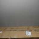 Furologee 60" Black Computer Desk with 4 Drawers and Printer Space, Gaming Desk with LED Lights and USB Power Outlets, Home Office Desk with Fabric File Cabinet, Study Work Table with Shelf for Bedroom