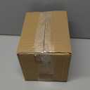 Hausse Christmas Ceramic Tree Night Light, Decorative Snow Covered Xmas Tree Nightlight with Lamp, Multicolor Bulbs & 360 Degree Swivel Plug with ON/Off Switch for Home Bathroom Bedroom Decor