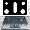 Stove Cover For General GE 30 Inch Gas Range Model JGS760SP4SS JGS760SP1SS JGSS66FELDS JGSS66SELSS JGSS86SPSS Upgraded 0.5MM Thickness Reusable Burner Guard For For GE Gas Stove Top Protector