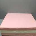 Nap Mats for Preschool，Nap Mat for Toddlers Girls Boys, Pink (52"x20.5"x2")