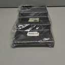 mDesign Expandable Plastic Deluxe Spice Rack, Drawer Organizer for Kitchen Cabinet Drawers, 3 Tier Slanted for Spice Jars, Food Seasoning Bottle Storage, Ligne Collection - Smoke Gray (Pack of 1)