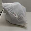 JOEJOY Elevated Dog Car Seat for Small/Medium Dogs up to 35 lbs, Memory Foam Booster Seat with Detachable Washable Cover, Travel-Safe Car Bed with Safety Belts & Storage Pockets, Grey