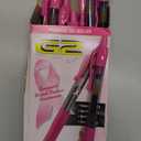PILOT G2 Premium Pink Ribbon Retractable Gel Roller Ball Pen, Fine Point, Black Ink, 12Pack (31332)