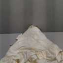 48 Inches Velvet Christmas Tree Skirt Ivory White with Gold Bow Fur Plush Tree Skirt Luxury Xmas Skirts for Merry Christmas Party Vintage Holiday Decorations