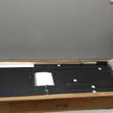 43 Inches TV Stand,Mid Century Modern Entertainment Center with 4 Open Shelves Farmhouse TV Media Console Table for Living Room,Bedroom,Television Stand Tp To 50 Inches(Black)