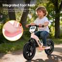 WETIFY Balance Bike 2 Year Old, 2-5 Year Old Toddler Balance Bike, No Pedal Bikes with Adjustable Handlebar & Seat, 2 3 4 5 Year Old Boys Girls Birthday Gifts Toys(Pink)