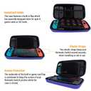 Orzly Carrying case for Switch Switch Console 1st Gen Consoles - Midnight Blue Protective Hard Portable Travel caseGIFT BOXED