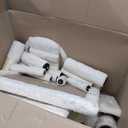 Sweetcrispy 54 Inch Cat Tree Tower, Multi-Level with Cat Scratching Post, Indoor Cat Condo with Climbing Ladder, Plush Toy, Play House for Cat, Beige