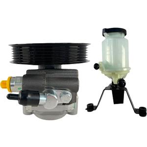 Power Steering Pump with Pulley & Reservoir Fit for 2003-2009 for Lexus GX470 4.7L, 2003-2009 for Toyota 4Runner 4.7L,21-5371