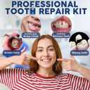 Zinc Oxide Eugenol Dental Cement Tooth Repair kit for Broken Teeth, Temporary Filling for Crowns, Tooth Filler, Cavity Filler for Teeth