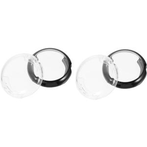HOMSFOU 2sets Watch Screen Protector TPU Case Cover Smartwatch Cover Protector Lightweight Design for Watch Screen Protection 2pcs*2