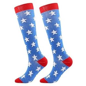 Ecohaso Compression Socks for Women Knee High Festival Socks Circulation-Best Support for Running, Nurses, Pregnancy, Athletic, Travel Ecohaso Compression Socks for Women Knee High Festival Socks Circulation-Best Support for Running, Nurses, Pregnancy, Athletic, Travel
