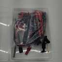 Goupchn 25PCS Silicone Multimeter Test Leads Kit with Replaceable Wire Piercing Probes Set, Alligator Clips, Test Hook Clips, Testing Tweezer for Digital Electrical Multimeter Testing