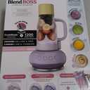 Ninja Blendboss | Personal Blender for Smoothies & Frozen Drinks | 26oz Travel Tumbler with LeakProof Lid, Chug Spout & Detachable Straw | Auto-iQ Technology | Lavender Lemonade | DB351PR