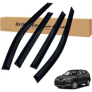 Vent Shades Rain Guards for Nissan Rogue 2014 2015 2016 2017 2018 2019 2020 Accessories, for Nissan Rogue Window Deflectors Window Visors