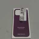 Apple iPhone 16 Pro Max Silicone Case with MagSafe and Camera Control: Lightweight Phone Case, Wireless Charging Compatible, Smooth Matte Finish; Plum