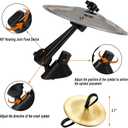 Car Cymbal, Car Cymbal Air Vent, Mini Drum Crash Cymbal for Vent, Universal Fit for All Vehicles, Keep You Entertained while Driving