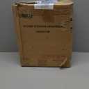 UNKU 15 Cube Storage Organizer, Bookcase Bookshelf with Pattern, Closet Organizer Cabinet, Storage Cube Shelf, Open Storage Shelves for Bedroom, Living Room, Home Office, Black