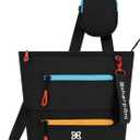 Sherpani Sadie, Nylon Crossbody Bag, Lightweight Shoulder Bag, Travel Cross Body, Crossbody Purse for Women, RFID Protection, Removable Coin Purse, Travel Gift (Chromatic Classic)