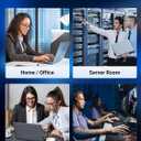 UGREEN Cat 8 Ethernet Cable 6FT, High Speed Braided 40Gbps 2000Mhz Network Cord Cat8 RJ45 Shielded Indoor Heavy Duty LAN Cables Compatible for Gaming PC PS5 Xbox Modem Router 6FT