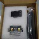 BINTA 0-50A Small Battery Monitor Shunt Voltmeter Ammeter for Lifepo4 Lithium, Backlight Waterproof Battery Meter for Auto Car RV Motorhome Golf Cart Portable Power Systems