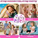 Rechargeable Walkie Talkies Toys for Girls: Unicorn Toys Walkie Talkies for Kids 2 Pack Christmas Birthday Gifts for Grandkids 3 4 5-7 Year Old Girls Age 4-5 6-8 Years Old Stocking Stuffers