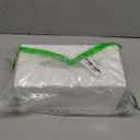 FEMELI Acrylic Tissue Box Cover,Rectangular Facial Tissue Holder Case Dispenser for Bathroom Kitchen Bedroom Office (9.85*5.1*4.5 inch(L*W*H), White)