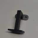 Gyykzz 2 Pack Adjustable Handrail Brackets for Indoor Stairs, Heavy-Duty T316 Stainless Steel Black Railing Bracket for Staircase, Swivel Hand Rail Banister Stand for Corridors, Offices, Living Rooms