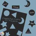 Mat Board Center, 10 Pack 11x14 Black Uncut Mat Boards/Backing Matt Boards for Crafts, Frames, Photos and More