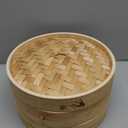 Joyce Chen 2-Tier Bamboo Steamer Baskets, 10-Inch