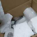 Mid Century Modern Wall Lamp 2 Pack with White Cylinder Glass Shades Matte Black Wall Sconce Bathroom Vanity Lighting Industrial Farmhouse Wall Light Fixtures for Mirror Bedroom Living Room