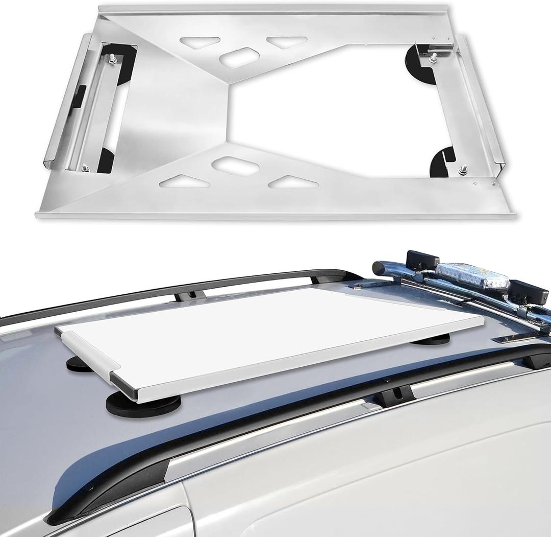Starlink Gen 3 Flat Mount Kit, Stainless Steel Starlink Standard Dish Magnetic Quick Release Roof Mount Kit for RV, Vans, Boat, Overlanding