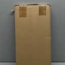 MyGift Shabby Whitewashed Wood Computer Monitor and Laptop Riser Stand for Desk, 2 Tier Office Desktop Storage Shelf