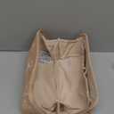 EACHY Travel Makeup Bag,Large Capacity Cosmetic Bags for Women,Waterproof Portable Pouch Open Flat Toiletry Bag Pattern Makeup Bag (F-Brown-Large)