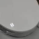 KOHLER 25875-96 Hyten 3" Height, Elevated Soft Close Elongated Toilet Seat, Contoured Seat with Grip-Tight Bumpers, Quick-Attach Hardware, No Slam Toilet Seat, Biscuit