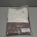 LAISHEN Womens Fall Fashion 2023 Long Sleeve Sweaters Casual Loose Color Block Crew Neck Knit Pullover Tops (L)