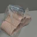 Kids Pink Velvet Clips Hangers - 13inch 50 Pack Baby Hanger with 20pcs Movable Clips, Stackable Non-Slip Heart Flocked Hangers Fit for Children and Toddler, Heavy-Duty and Space-Saving(Silver)