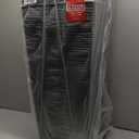 Mueller Janska M-Resin Heavy Duty Tall Planter, Indoor/Outdoor Grande Plant, Tree, Flower Pot, 2-Piece Set, 27.5, Modern Design, Built-in Drainage, Dark Grey