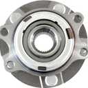 IRONTEK 513294 Front Wheel Hub and Bearing Assembly Compatible for Nissan 2007-2012 Altima; 5 Lugs W/ABS 1PCS Wheel Bearing and Hub