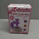 windpaint Toys for Girls 3 4 5 6 7 8 9 10 Years Old, DIY Craft Kits for Kids, Fabric Flower Bouquets for Girls Gifts, Educational Learning Detective Toys for Toddler Kids,Birthdays Gifts (Purple) (Pink)