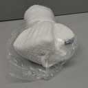 5 STARS UNITED Knee Pillow for Side Sleepers - Hip Pain Relief, Memory Foam Leg Cushion for Side Sleeping - Between Legs Pillow for Sciatica & Lower Back Pain, White (Standard)