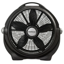 Lasko Wind Machine Fan, Air Circulator Fan with 3 Speeds, 20" Model 3300, Black